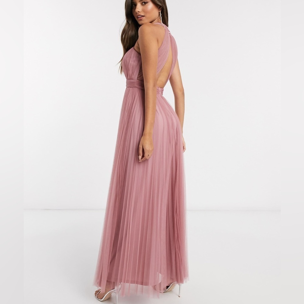 ASOS Elegant Pink Maxi Dress